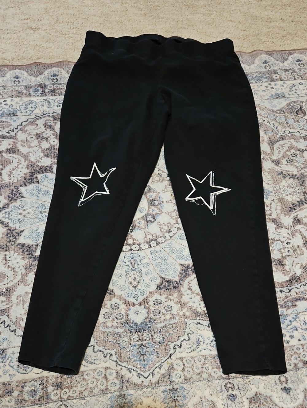torrid Black Star-Knee Jeggings
